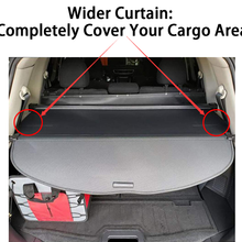 For 2014-2020 Nissan Rogue Cargo Cover Rear Trunk Shade Security Luggage Shield