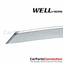 WellVisors Window Visors For Honda Civic Sedan 16-20 Insight 19-20 Sun Deflector