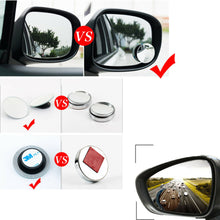 1 PC Car Blind Spot Rear View Mirror Angle Wide Adjustable 360° Rotate Convex