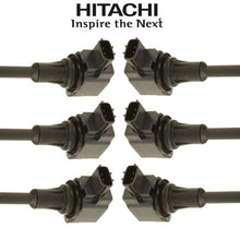 Hitachi Set of 6 Direct Ignition Coils IGC0002 for Infiniti FX50 M56 Q70 QX70