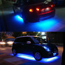 8 Color Underbody Under Glow Neon LED Lights 36" X 2 & 47" X 2 Brown Universal