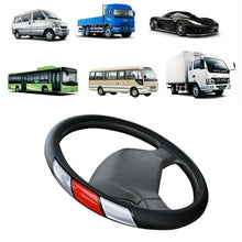 Luxury Reflective Leather 38cm Car Vans Steering Wheel Cover Non-Slip Breathable