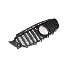 Black Front Grille Grill For Mercedes Benz W213 E200 E250 E300 E43 AMG 16-18