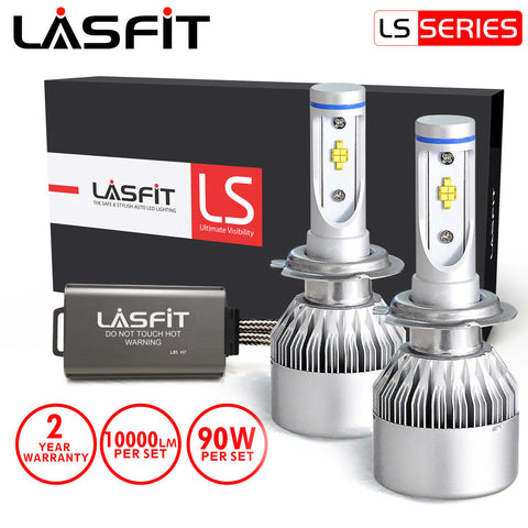 For Mercedes-Benz CLK550 B200 GL320 SL500 SL55 AMG H7 LED Headlight Bulbs Lamps