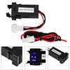 1X 12v Usb Car Charger For TOYOTA After 2013 Usb 2.1A 2 Port Auto Power Adapter