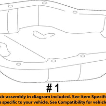 TOYOTA OEM-Transmission Pan 3510612200