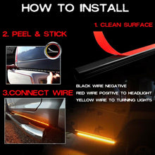 70 inch Truck Side Step LED Running Board Light Strip For Jeep GMC Honda Nissan