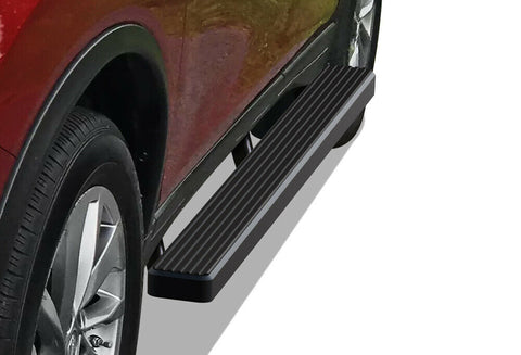 iBoard Running Boards 4 inches Matte Black Fit 14-20 Nissan Rogue