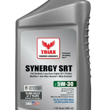 FULL SYNTHETIC TRIAX SYNERGY SRT 5W-30 WITH MOLY/BORON BOOST (1 QUART/ 6 PACK)