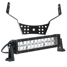 72W 14" LED Light Bar w/ Handlebar Mounting Bracket For ATV UTV Dirt Bike Trucks