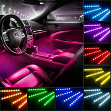 Car Accessories RGB Car Auto Interior Neon Atmosphere Strip Light Remote Control