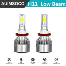 H11 LED Headlight Kit Low Beam Bulb 6000K For Dodge Ram 1500 2500 3500 2012-2018