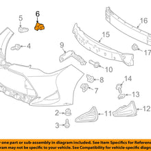 TOYOTA OEM 17-18 Corolla Front Bumper-Cover Retainer Clip or Bracket 5252702020