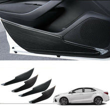 For Toyota Corolla 2019-2020 black titanium interior inner door panel cover trim