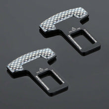 Carbon Fiber Safety Seat Belt Buckle Alarm Eliminator Clip Fix Error Code