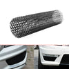 Black Aluminum Mesh Grille Cover Car Bumper Fender Hood Vent Grill Net Accessory