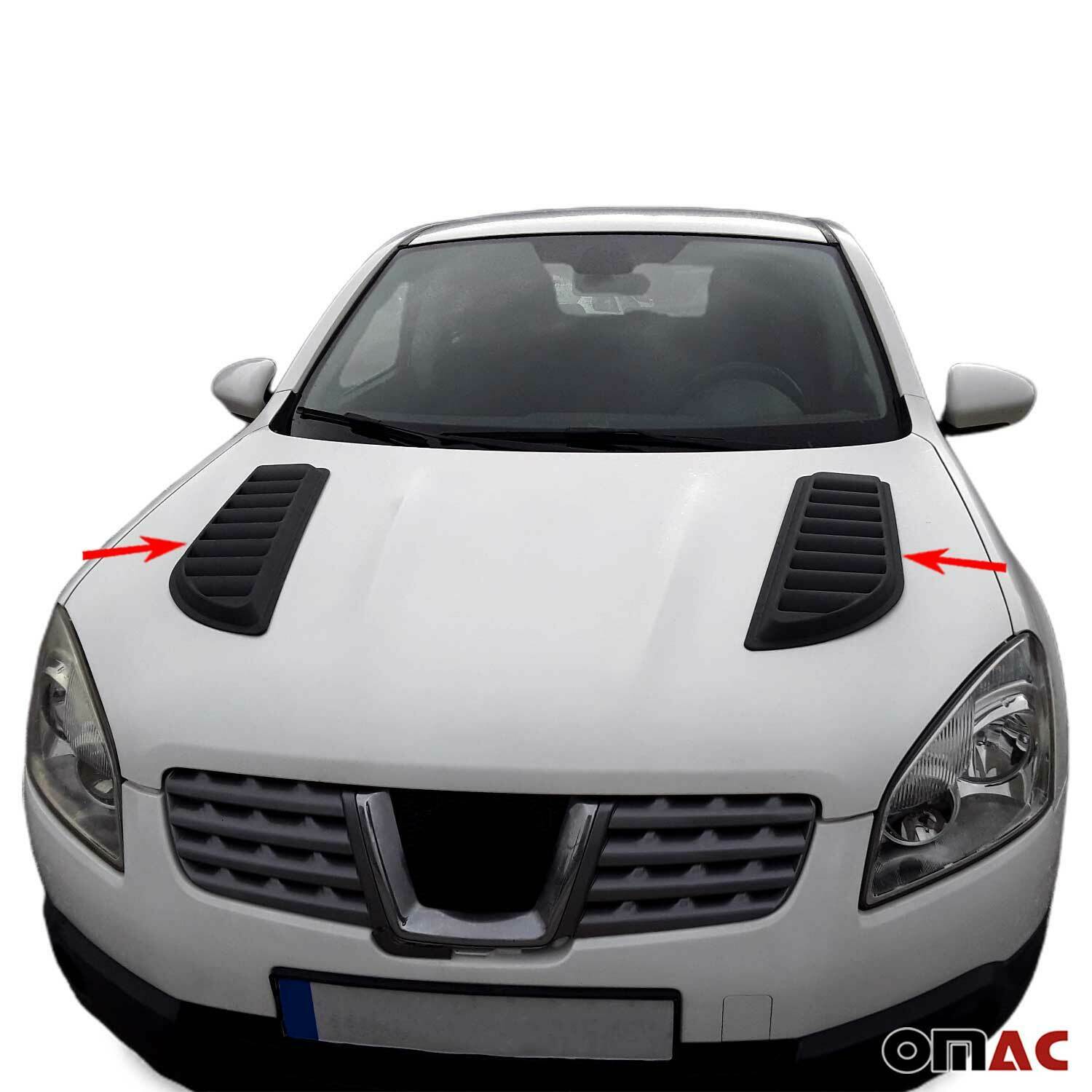 Decorative Air Flow Intake Scoop Vent Hood for Nissan Rogue Sport 2017-2020