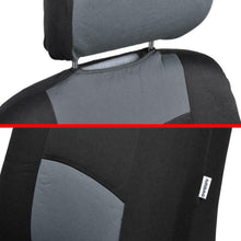 Automobile Seat Covers and Carpet/Vinyl Trim Floor Mats for Car SUV Van Blk/Gray