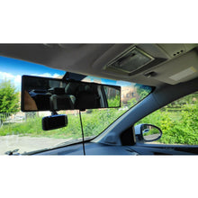 Universal 300MM Auto Wide Convex Interior Clip On Rear View Clear Mirror