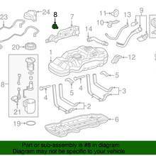 Genuine Toyota Tank Shield Bracket 77512-35140