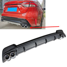 Fit For 2020 2021 2022 Corolla Sedan Rear Underbody Air Diffuser Fin Splitter