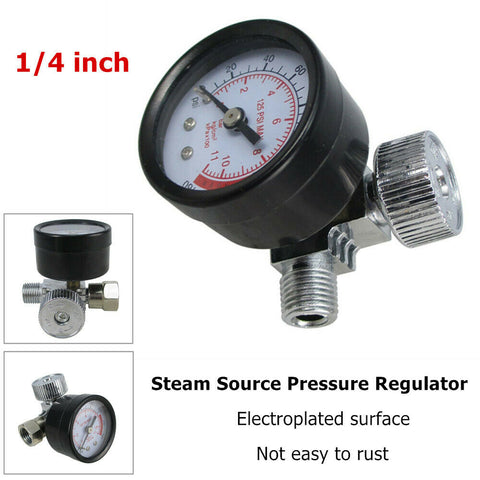 Zinc Alloy Air Supply Pressure Regulator Compress Regulating Valve Filter Gauge