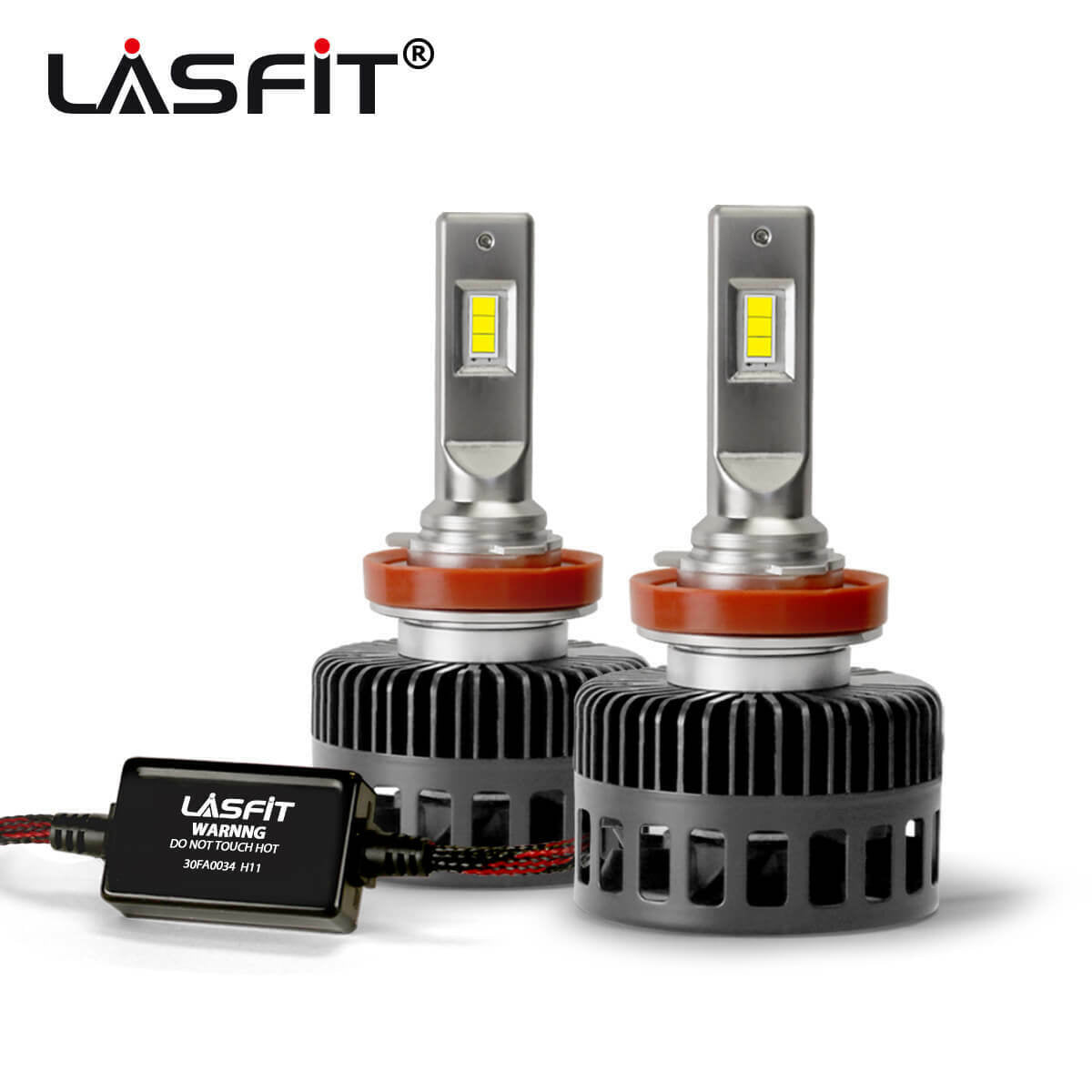 Pair of H11 LED Headlight Low Beam Bulb Super White for Toyota Camry 2007-2018