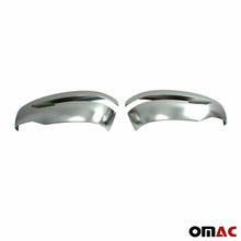 Fits Nissan Rogue 2014-2020 Satin Chrome Side Mirror Cover Cap 2 Pcs