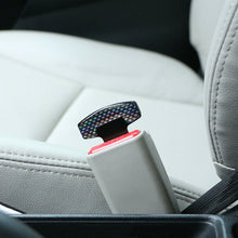 Carbon Fiber Safety Seat Belt Buckle Alarm Eliminator Clip Fix Error Code