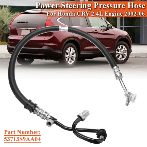 Power Steering Pressure Hose Tube Pipe For Honda CRV CR-V 2.4L Engine 2002-2006