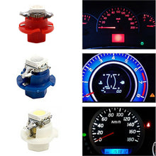 50x 5 Colors Car 5050 1SMD LED B8.4D Indicator Gauge Dashboard Side Lights 12V