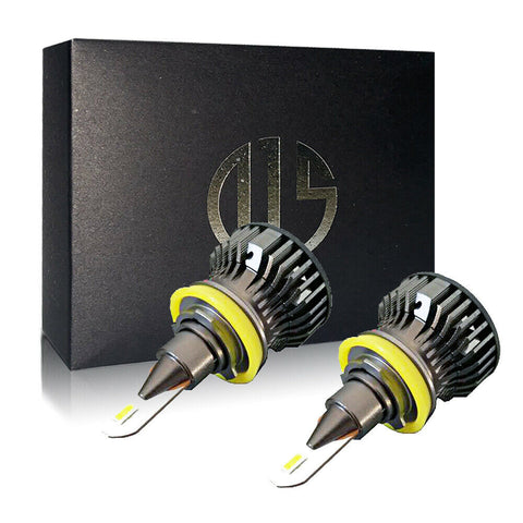 H11 H8 H16 LED Fog Driving Light Bulb White 6000K 8000LM Super Bright Set of 2