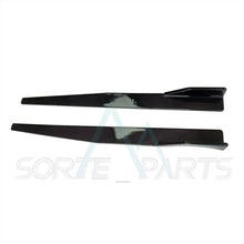 Left+Right Fit For Toyota Corolla 2020-2022 Black Side Skirt Rocker Diffuser Win