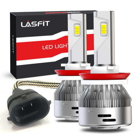 Lasfit H11 H8 H16 LED Headlight Bulb for Dodge Ram 1500 2500 3500 Low Beam 6000K