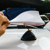Universal Auto Shark Fin Roof Antenna Radio AM/FM Signal Aerial For Acura Honda