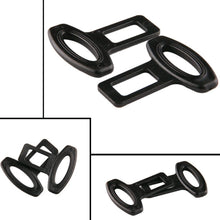 2pcs Auto Car Seat Belt Safe Buckle Plug Clasp Clip Alarm Stopper Accessories