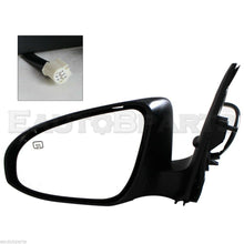 SMOOTH BLACK Front,Left Driver Side DOOR MIRROR For Toyota Corolla TO1320294