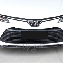 For 2019-2020 Toyota Corolla Unpainted Black Front Bumper Spoiler Lip 3PCS