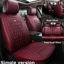 US 5-Seat Car SUV Leather Seat Cover Cushion Set For Nissan Altima Sentra Rogue
