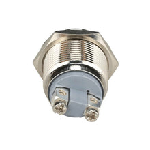 1x Car Waterproof 19mm 12V Momentary On/Off Metal Push Button Switch Cool