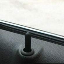 4Pcs Carbon Fibre Interior Insert Door Lock Knob Pins Kit For Car Truck SUV Auto