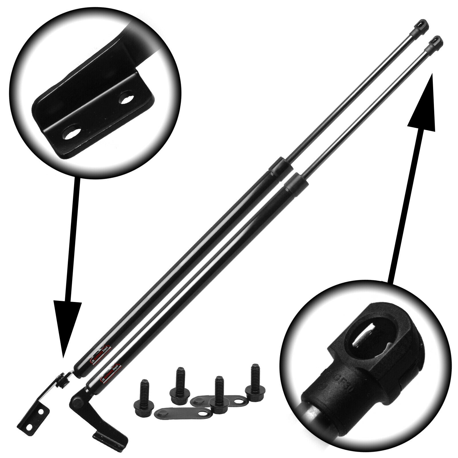 Qty 2 Fits Nissan Rogue 14 To 18 Liftgate Lift Supports. Exc Select & Sport