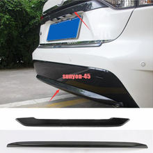 2020 For Toyota Corolla Carbon fiber Look Rear trim strip+rear bumper Cover trim