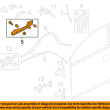 HONDA OEM 16-17 Civic Front Door-Handle Base Left 72182TBAA71