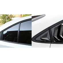 For Toyota Corolla 2019-2020 carbon fiber Rear Side Window Vent shutter trim
