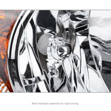 for 2002-2004 Toyota Camry Chrome Headlights Headlamps Assembly Replacement PAIR