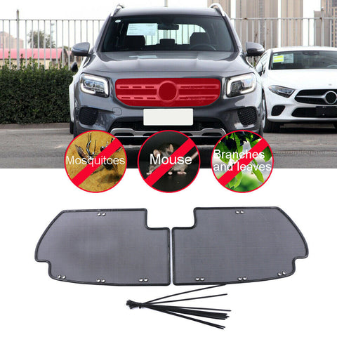 Steel Front Mesh Grille Grid Inserts Insect Net For Mercedes Benz GLE-Class 2020