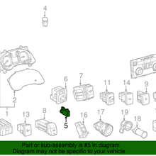Genuine Toyota In-Car Sensor 88625-06040