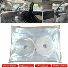 Car Taxi Air Conditioner Isolation Film Safety Partition Shield Protector Cover