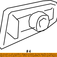 TOYOTA OEM 2018 Camry Lock Hardware-Rear Door-Cover 6922706100